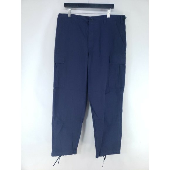 Tru-Spec Tactical Pants Mens Size 38x31 Blue Gusseted - Picture 1 of 7